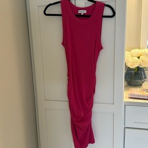 Michael Stars hot pink short dress